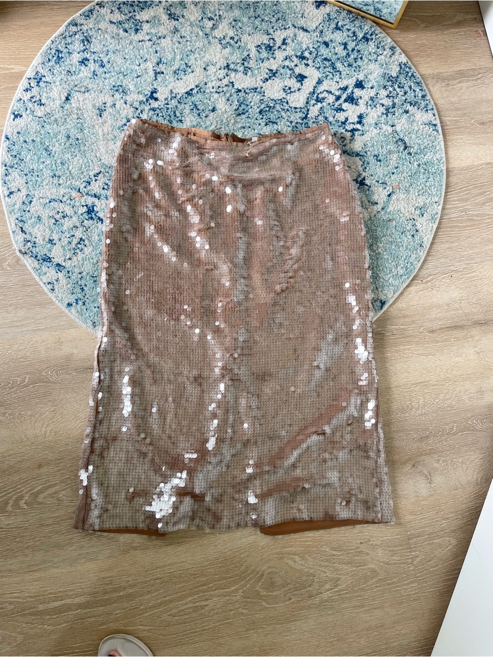 Madewell Sequin Skirt